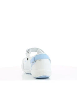Ballerine Médicale Blanche Et Bleu Nelie Oxypas 9 Ballerine Médicale Blanche Et Bleu Nelie Oxypas -Travail Professionnels Vêtements Magasin ballerine medicale blanche et bleu nelie oxypas 2