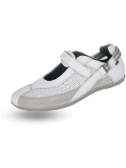 Travail Professionnels Vêtements Magasin -Travail Professionnels Vêtements Magasin ballerines blanches de travail nina nordways 1