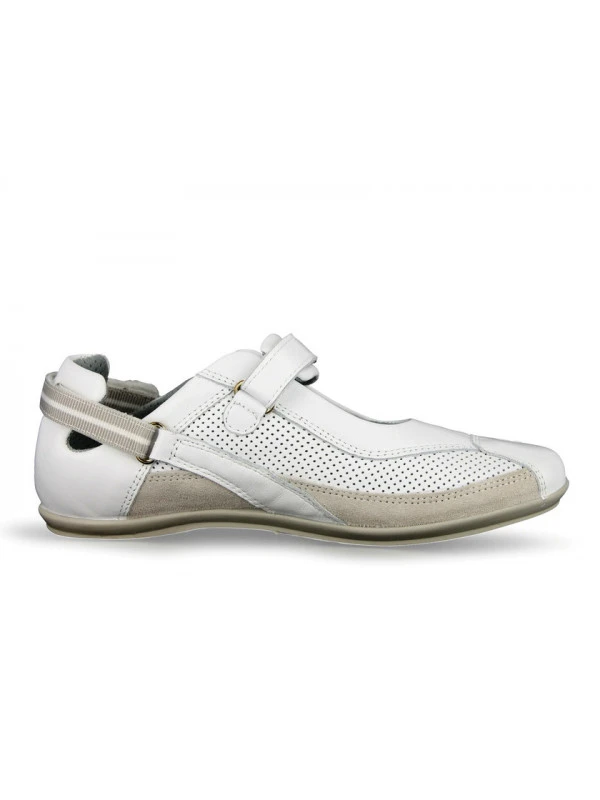 Ballerines Blanches De Travail Nina Nordways 3 Ballerines Blanches De Travail Nina Nordways