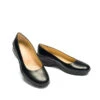Ballerines Noires Cuir