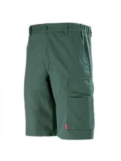 Bermuda De Travail Pour Homme Vert Fonce