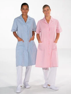 Blouse Agent De Nettoyage Rayé Bleu Manches Courtes MADONA 9 Blouse Agent De Nettoyage Rayé Bleu Manches Courtes MADONA -Travail Professionnels Vêtements Magasin blouse agent de nettoyage raye bleu manches courtes madona 3