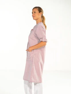 Blouse Agent Nettoyage Rayé Bordeaux Manches Ajustables LISA 11 Blouse Agent Nettoyage Rayé Bordeaux Manches Ajustables LISA -Travail Professionnels Vêtements Magasin blouse agent nettoyage raye bordeaux manches ajustables lisa 4