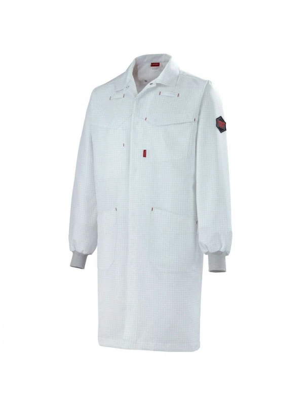 Blouse Blanche De Travail Poignets Tricot Marius A. Lafont 3 Blouse Blanche De Travail Poignets Tricot Marius A. Lafont