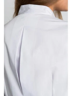 Blouse Blanche Esthéticienne Luxe Style -Travail Professionnels Vêtements Magasin blouse blanche estheticienne luxe style 4