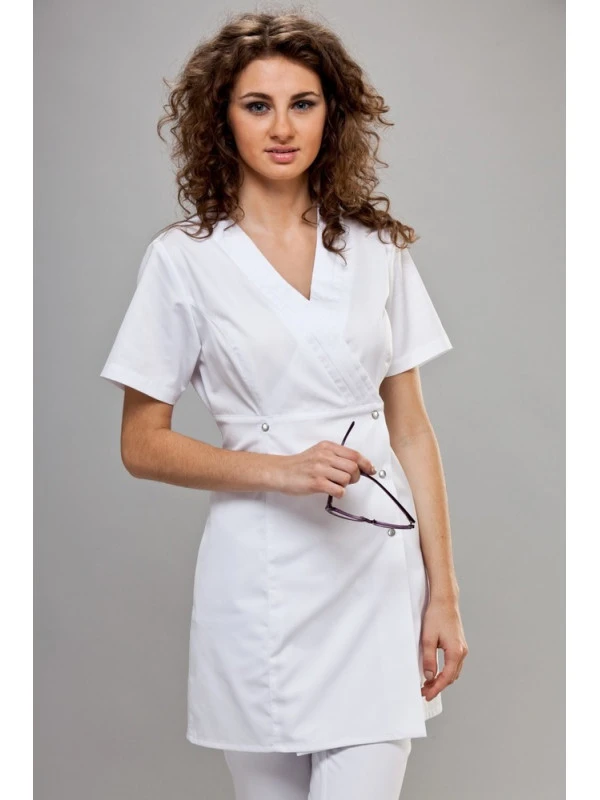 Blouse Blanche Esthéticienne Venus Couture 4 Blouse Blanche Esthéticienne Venus Couture – Image 2