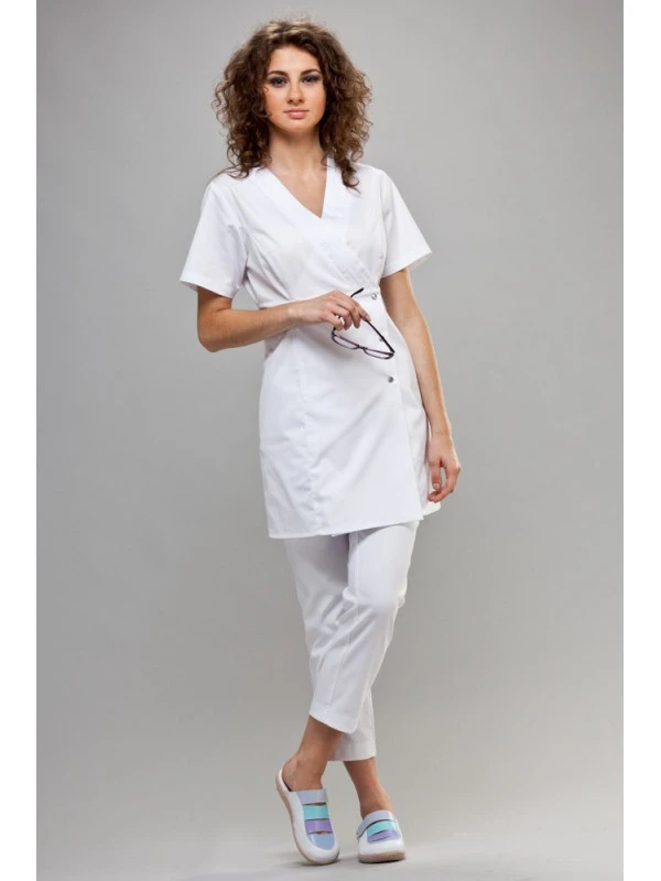 Blouse Blanche Esthéticienne Venus Couture 7 Blouse Blanche Esthéticienne Venus Couture – Image 5