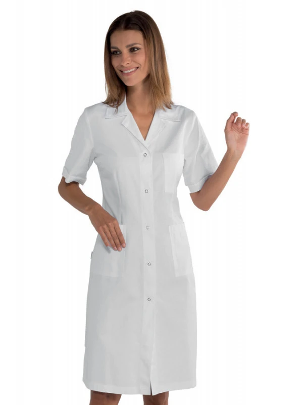 Blouse Blanche De Chimie Tissu Traité Anti Acide 4 Blouse Blanche De Chimie Tissu Traité Anti Acide – Image 2