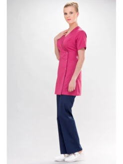 Blouse D'esthéticienne Rose Venus Couture 11 Blouse D'esthéticienne Rose Venus Couture -Travail Professionnels Vêtements Magasin blouse d estheticienne rose venus couture 4