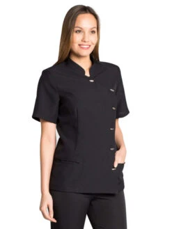 Blouse D'esthétique Femme, Coloris Noir
