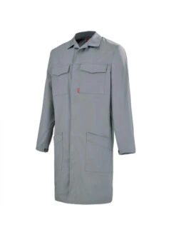 Blouse De Travail à Manches Longues Pas Cher Gris Acier