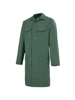 Blouse De Travail à Manches Longues Vert Fonce