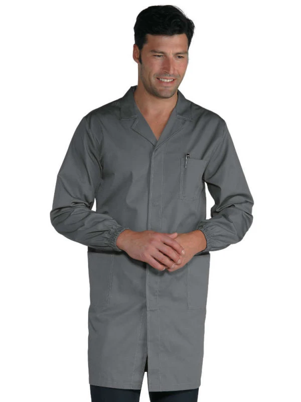 Blouse De Travail Grise Homme 4 Blouse De Travail Grise Homme – Image 2