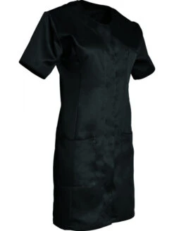 Blouse De Travail Manches Courtes Noir ELIN -Travail Professionnels Vêtements Magasin blouse de travail manches courtes noir elin 3