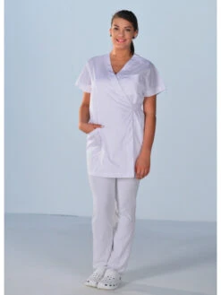 Blouse Esthéticienne Cache Coeur 10 Blouse Esthéticienne Cache Coeur -Travail Professionnels Vêtements Magasin blouse estheticienne cache coeur 3