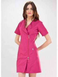 Blouse Esthéticienne Rose Dana Couture