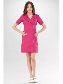 Blouse Esthéticienne Rose Dana Couture 10 Blouse Esthéticienne Rose Dana Couture -Travail Professionnels Vêtements Magasin blouse estheticienne rose dana couture 3