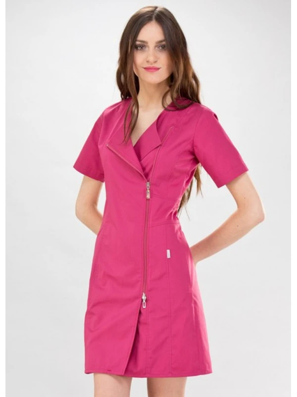 Blouse Esthéticienne Rose Dana Couture 3 Blouse Esthéticienne Rose Dana Couture