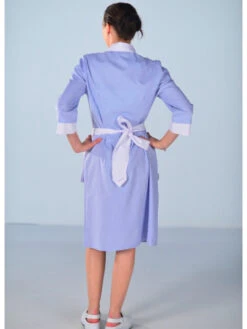 Blouse Femme De Chambre Bleu Ciel Carlton 9 Blouse Femme De Chambre Bleu Ciel Carlton -Travail Professionnels Vêtements Magasin blouse femme de chambre bleu ciel carlton 2