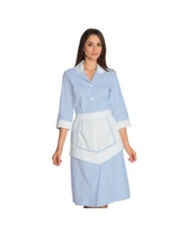 Blouse Femme De Chambre Bleu Ciel Carlton 11 Blouse Femme De Chambre Bleu Ciel Carlton -Travail Professionnels Vêtements Magasin blouse femme de chambre bleu ciel carlton 4