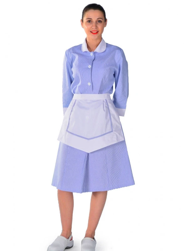 Blouse Femme De Chambre Bleu Ciel Carlton 3 Blouse Femme De Chambre Bleu Ciel Carlton