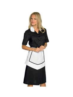 Blouse Femme De Chambre Noire à Manches Courtes Carlton 11 Blouse Femme De Chambre Noire à Manches Courtes Carlton -Travail Professionnels Vêtements Magasin blouse femme de chambre noire a manches courtes carlton 4