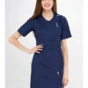 Blouse Longue Médicale Bleu Marine Dana Couture 1 Blouse Longue Médicale Bleu Marine Dana Couture -Travail Professionnels Vêtements Magasin blouse longue medicale bleu marine dana couture