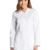 Blouse Médicale à Manches Longues Blanche Microfibre 2 Blouse Médicale à Manches Longues Blanche Microfibre -Travail Professionnels Vêtements Magasin blouse medicale a manches longues blanche microfibre