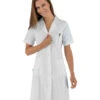 Blouse Médicale Blanche 100% Coton Manches Courtes Isacco Pas Cher -Travail Professionnels Vêtements Magasin blouse medicale blanche 100 coton manches courtes isacco pas cher
