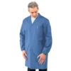 Blouse Médicale Homme Manches Longues Bleu Clair 1 Blouse Médicale Homme Manches Longues Bleu Clair -Travail Professionnels Vêtements Magasin blouse medicale homme manche longues bleu clair