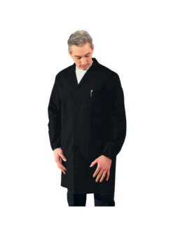 Blouse Médicale Homme Manches Longues Noir