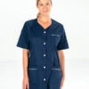 Blouse Médicale Manches Courtes Helene Bleu Marine