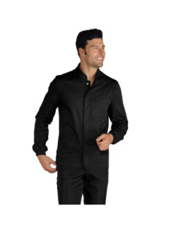 Blouse Médicale Manches Longues Pour Homme Noire