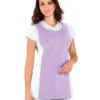 Chasuble Médicale Papeete Blanc Lilas -Travail Professionnels Vêtements Magasin blouse medicale papeete blanc lilas