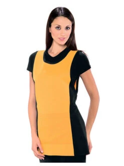 Chasuble Médicale Papeete Noir Abricot