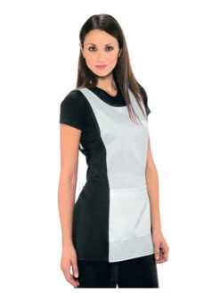 Chasuble Médicale Papeete Noir Blanc