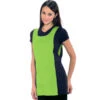 Chasuble Médicale Papeete Noir Vert Pomme -Travail Professionnels Vêtements Magasin blouse medicale papeete noir vert pomme