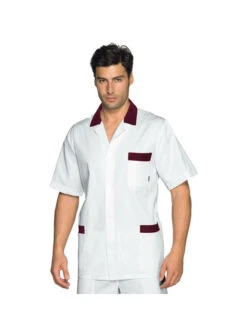 Blouse Médicale Peter M/m Blanc Bordeaux
