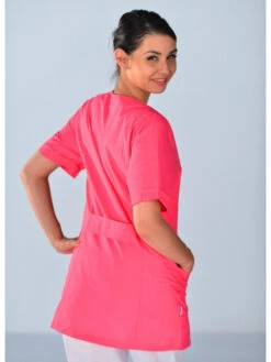 Blouse Médicale Rose 10 Blouse Médicale Rose -Travail Professionnels Vêtements Magasin blouse medicale rose 3