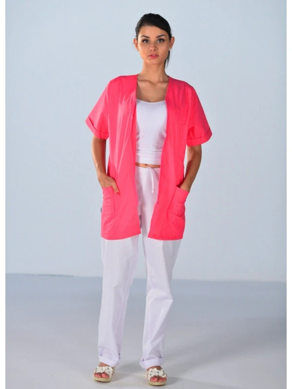 Blouse Médicale Rose 7 Blouse Médicale Rose – Image 5