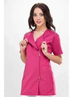 Blouse Médicale Rose Dana Couture -Travail Professionnels Vêtements Magasin blouse medicale rose dana couture 2