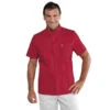 Blouse Médicale Rouge Pour Homme -Travail Professionnels Vêtements Magasin blouse medicale rouge pour homme