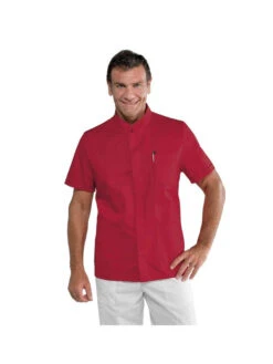Blouse Médicale Rouge Pour Homme