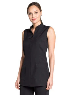 Blouse Noire D'esthétique Sans Manche