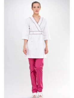 Blouse Professionnelle D'esthetique Pro Couture -Travail Professionnels Vêtements Magasin blouse professionnelle d esthetique spa couture 2