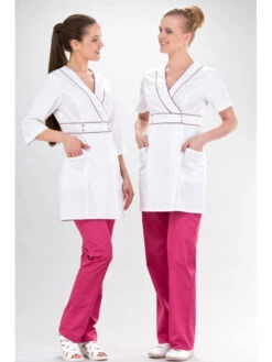 Blouse Professionnelle D'esthetique Pro Couture -Travail Professionnels Vêtements Magasin blouse professionnelle d esthetique spa couture 3