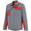Blouson De Travail Gris Acier / Rouge Empire Grenat -Travail Professionnels Vêtements Magasin blouson de travail gris acier rouge empire grenat