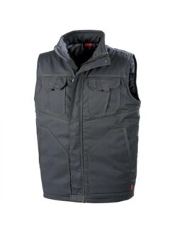 Gilet De Travail Homme Gris Charbon