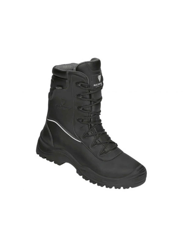 Botte De Sécurité Cuir S3 SRC CI HRO HI WR Non-métallique Maxguard 3 Botte De Sécurité Cuir S3 SRC CI HRO HI WR Non-métallique Maxguard