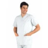 Casaque Médicale Blanche Col En V Unisexe -Travail Professionnels Vêtements Magasin casaque blanche liverpool mixte